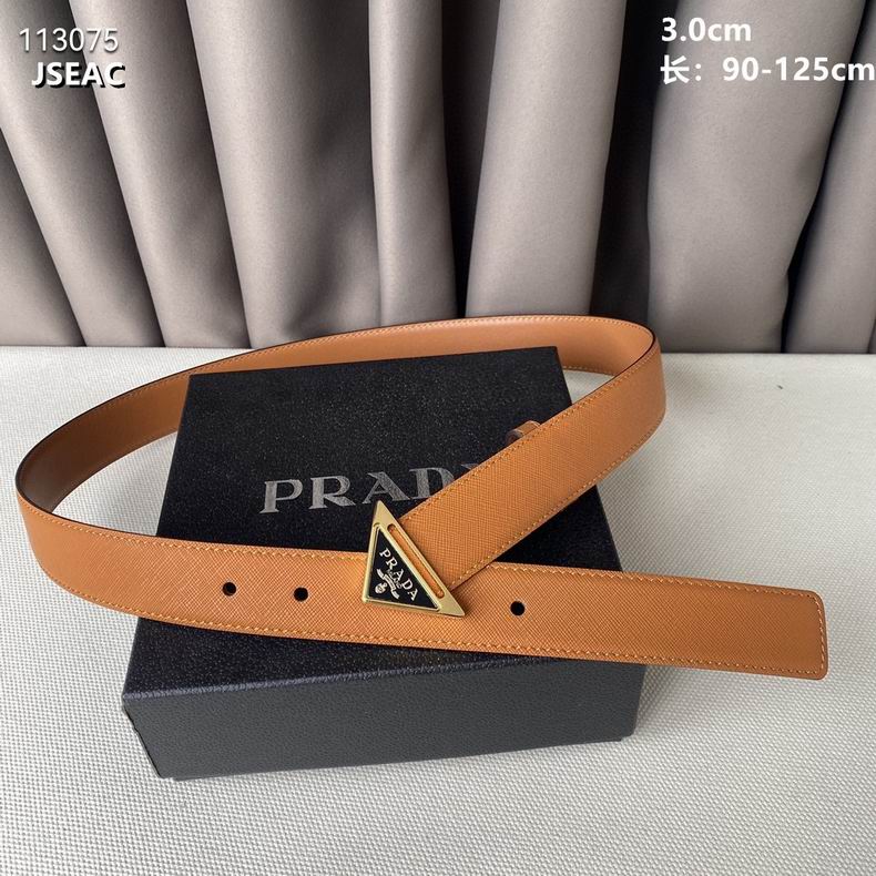 Prada belt 30mmX95-125cm 8L02